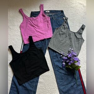 3 pc Tank Top Bundle - Size M